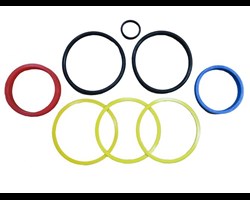  Dichtungssatz f&uuml;r Zylinder der Holzspalter HT-150 Z und HF-180. 
 Ersatzteilnummer: 500.277.K 