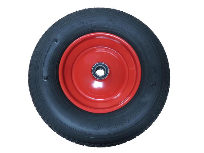  Luftbereiftes Rad mit Kugellager 
 Technische Daten: 415 mm x 110 mm, 25 mm Metallradkranz, 51 mm Radkranzbreite 
 Geeignet f&uuml;r WIDL X-Holzspalter 