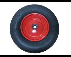  Luftbereiftes Rad mit Kugellager 
 Technische Daten: 415 mm x 110 mm, 25 mm Metallradkranz, 51 mm Radkranzbreite 
 Geeignet f&uuml;r WIDL X-Holzspalter 