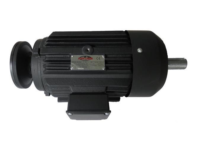  Technische Daten: 
 L1-4-D, P1=5,5 kW, S6-40% ED, ca. 1350 U/min, 230/400 Volt, 50 Hz, inkl. Thermof&uuml;hler 155 &deg;C , S&auml;geblattflansch (30er Aufnahme) und dazugeh&ouml;riger Welle 
 Schutzart:  IP55 (Schutz gegen sch&auml;dliche Staubablagerungen im Inneren, keine  sch&auml;dliche Wirkung durch Wasserstrahl aus einer D&uuml;se) 
 Die Motoren werden nach DIN 42950 in der Grundbauform B3 (Fu&szlig;ausf&uuml;hrung) hergestellt. 
 Passend f&uuml;r die WIDL Wippkreiss&auml;ge mit Kombinatrieb: WISA ZMG und W-SEC ZMG 
 Der Versand erfolgt per Spedition. 