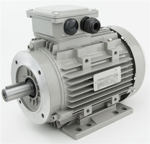  
 Bauform: B34A 
 Leistung: 4 kW 
 Drehzahl: 4-polig - 1500 U/min 
 Spannung: 230/400 V 
 