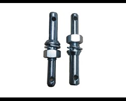  Unterlenkerbolzen f&uuml;r Dreipunktanh&auml;ngung 
 Die Lieferung enth&auml;lt ein St&uuml;ck. 
 Geeignet f&uuml;r alle Wippkreiss&auml;gen mit Zapfwellenantrieb und Kombiantrieb Zapfwelle/Motor 