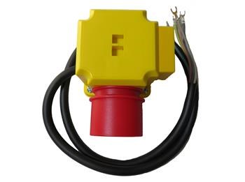  Technische Daten: Bremsschalter ; 400 Volt mit Phasenwender, Unterspannungsausl&ouml;sung. 
 Geeignet f&uuml;r: Sondermodell WISA M55, WICO M, Sondermodell WISA M80, Sondermodell WISA M10, WISA M 700, R-CUT M 700-750, W-MAX MK, W-MAX M, W-SEC M - Modelle 
 Artikelnr. 26.100 
 Die Lieferung enth&auml;lt einen passenden Schaltplan. 
